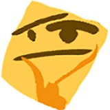 Thinking WhatsApp Sticker #30