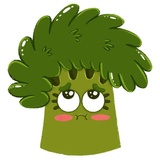 Broccoli Emoji WhatsApp Sticker #10