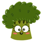 Broccoli Emoji WhatsApp Sticker #18