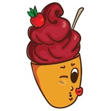 Ice Cream Valentino WhatsApp Sticker #6