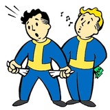 Vault boy WhatsApp Sticker #26