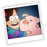 Waddles_pig WhatsApp Sticker #19