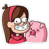 Waddles_pig WhatsApp Sticker #20