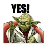 Yoda WhatsApp Sticker #2